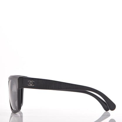 Chanel Polarized CC Sunglasses 5333-A Matte Black 3 of 8