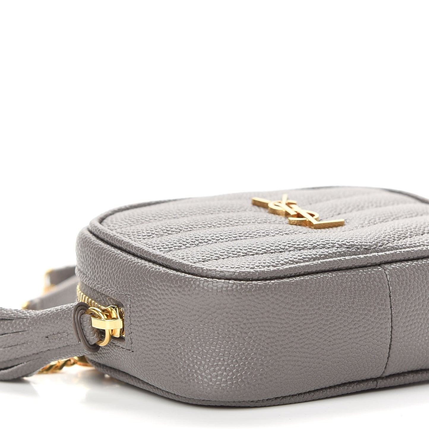 Grain De Poudre Matelasse Monogram Baby Lou Camera Bag Fog