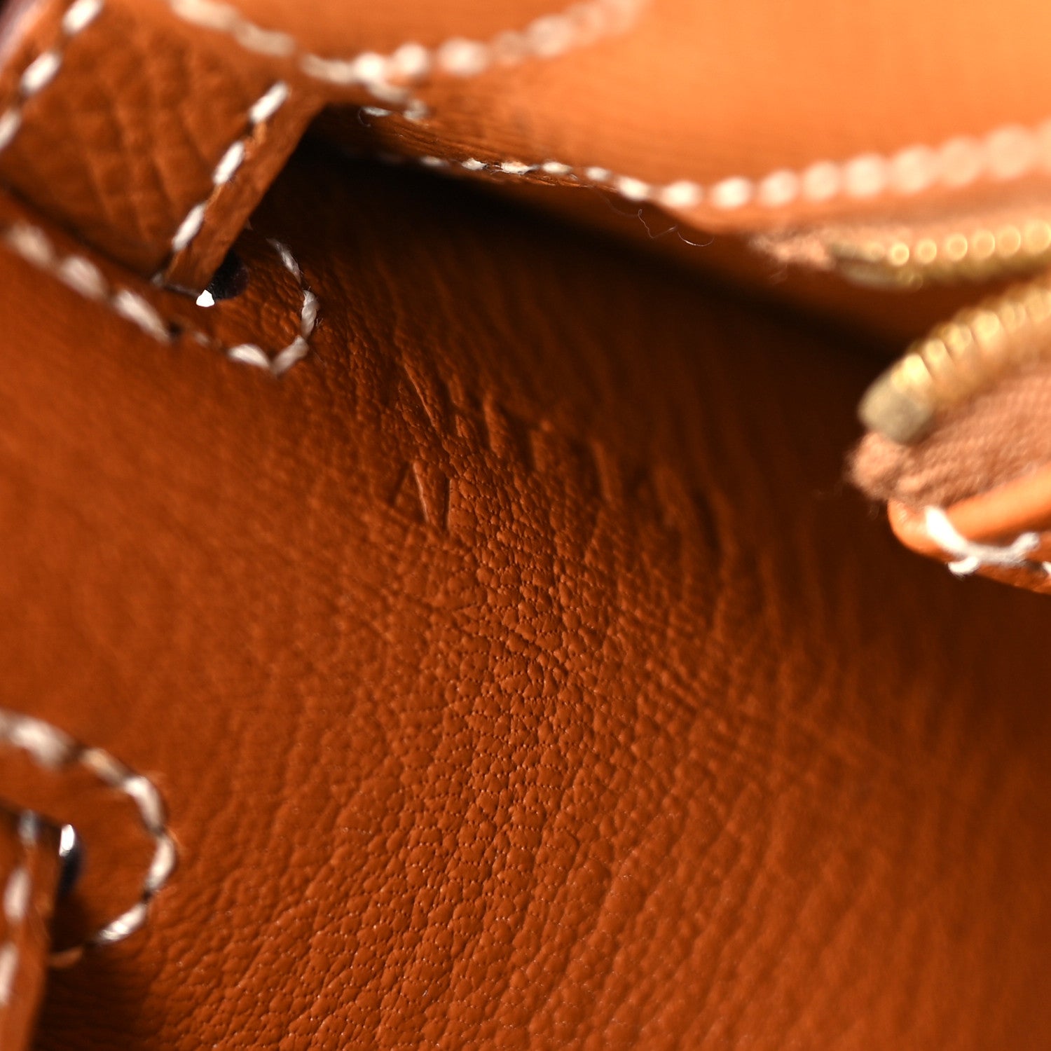 Hermes Epsom Kelly Sellier 25 Gold 7 of 9