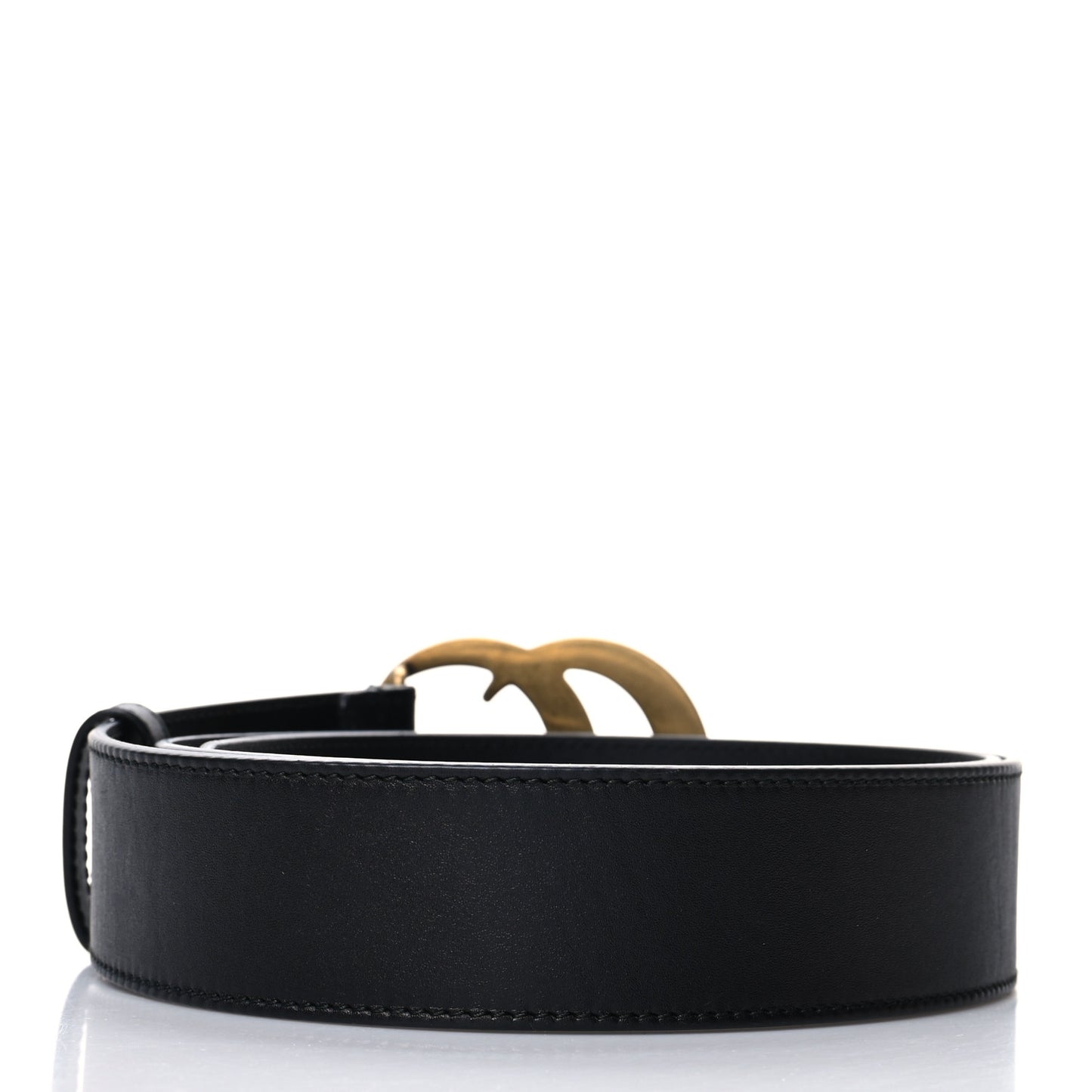 Calfskin Double G 40mm Belt 95 38 Black