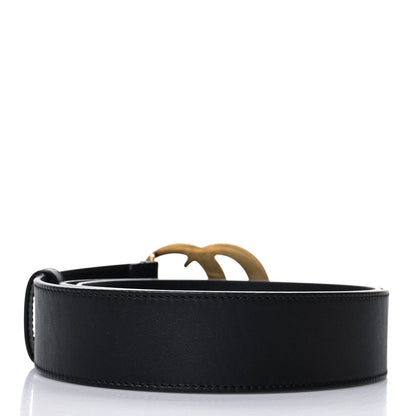 Gucci Calfskin Double G 40mm Belt 95 38 Black 2 of 5