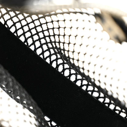 Chanel Mesh Shiny Lambskin Pouch Hobo Black 5 of 11