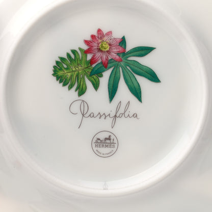 Hermes Porcelain Passifolia Bread and Butter Plate Set of 2 6 of 6