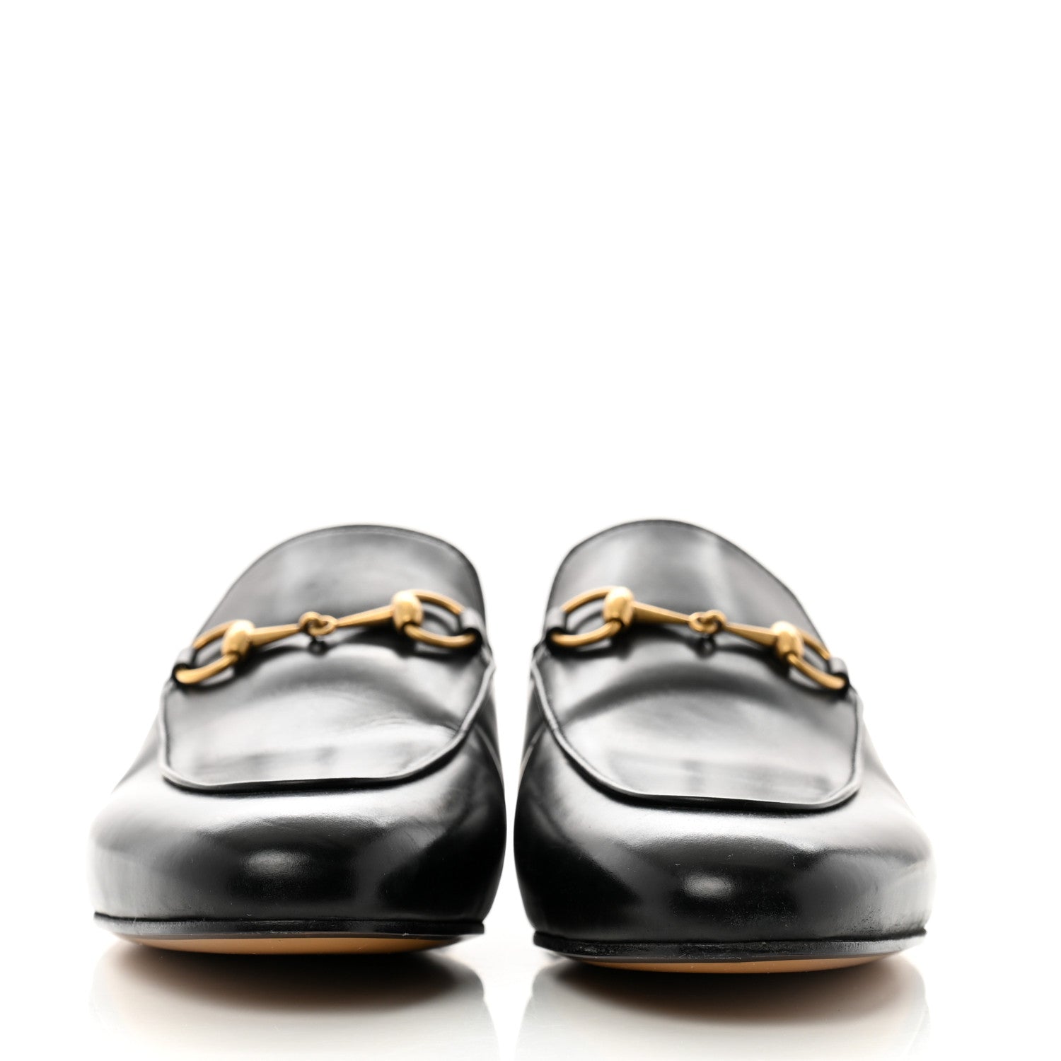 Gucci Calfskin Womens Princetown Slippers 38.5 Black 3 of 11