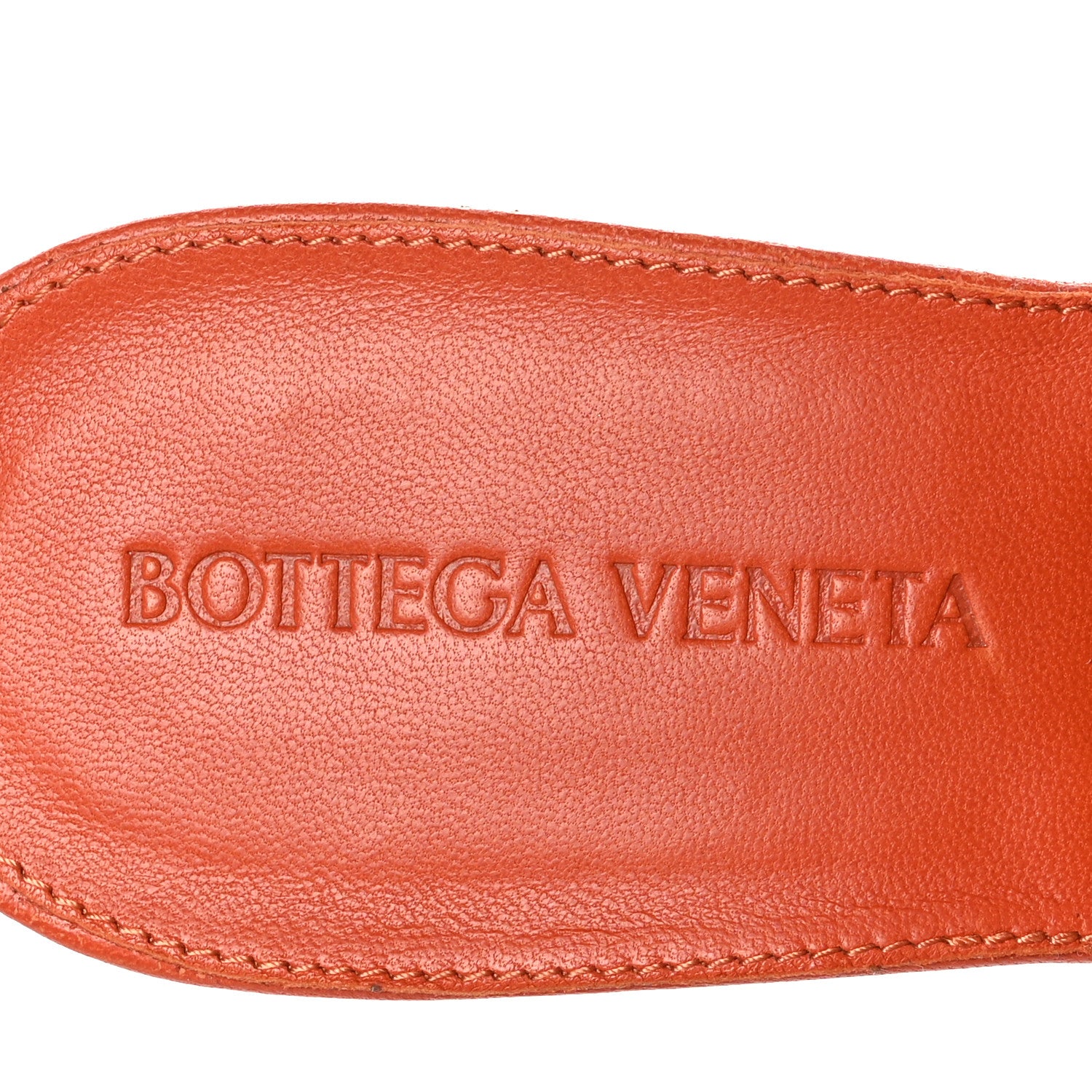 Bottega Veneta Nappa Maxi Intrecciato Lido Mule Sandals 37.5 Paprika 6 of 7