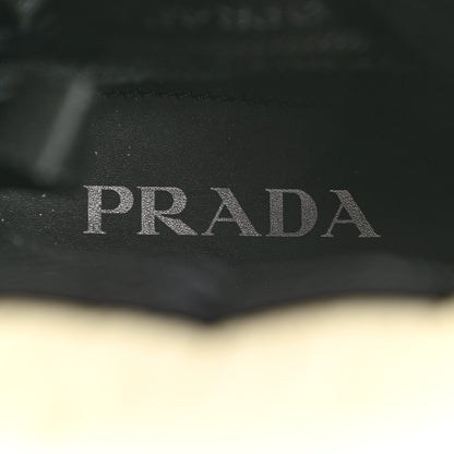 Prada Re-Nylon Piuma Triangle Logo Padded Drawcord 20mm Snow Boots 37.5 Avorio 7 of 8