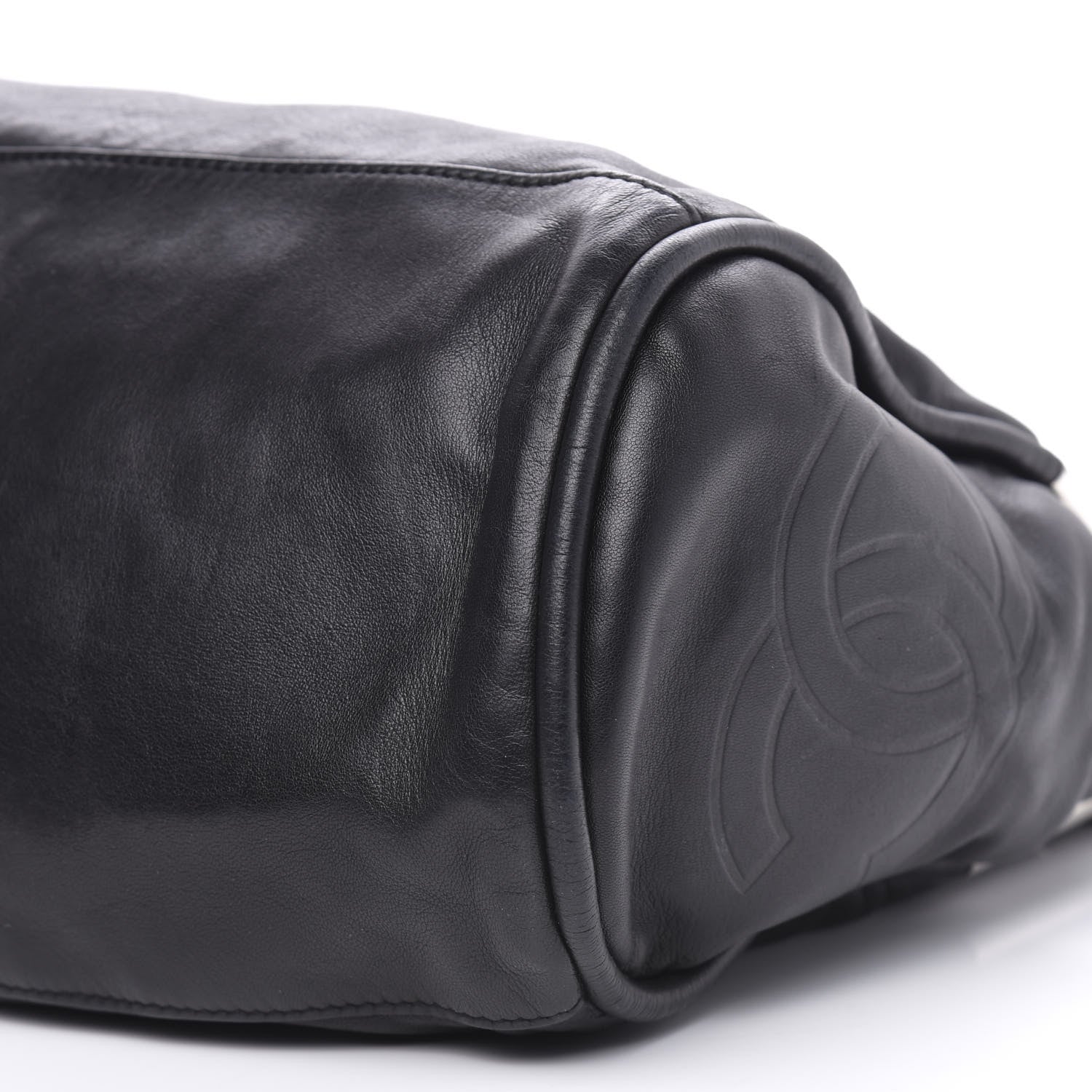 Chanel Lambskin Large Ultimate Soft Tote Black 9 of 12