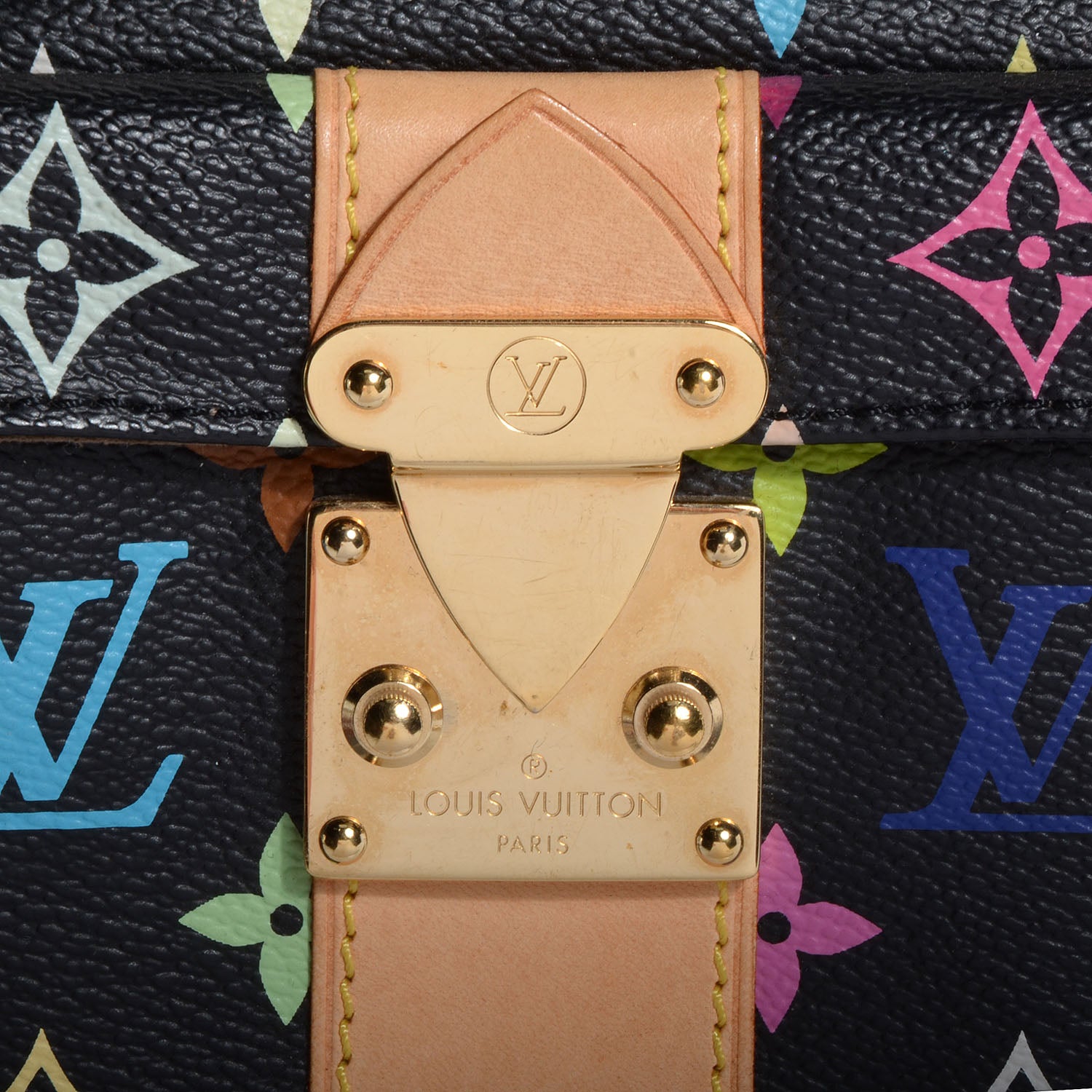 Louis Vuitton Monogram Multicolor Speedy 30 Black 8 of 8