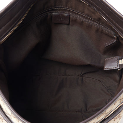 Gucci Monogram Messenger Bag Dark Brown 7 of 9