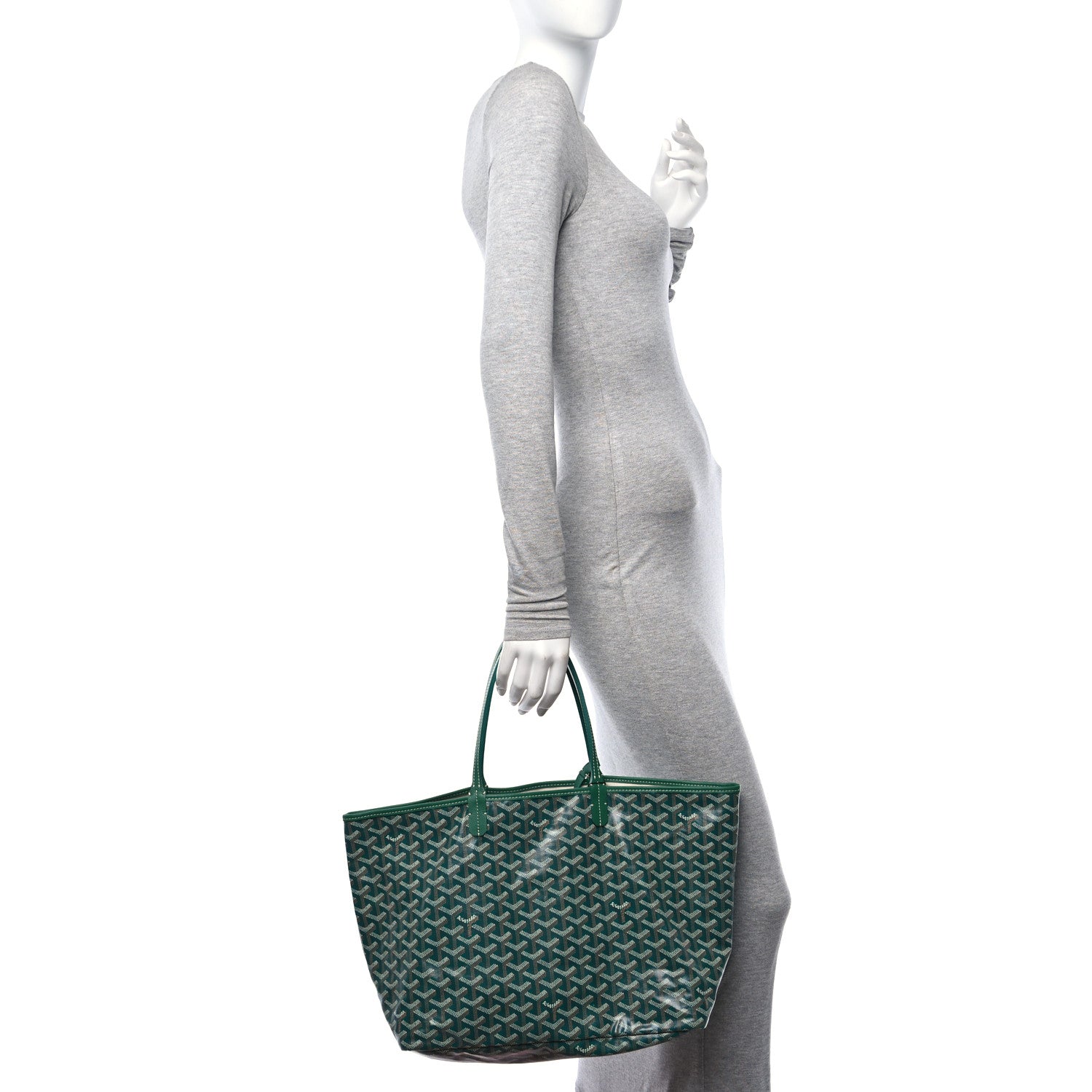 Goyard Goyardine Saint Louis PM Green 2 of 10
