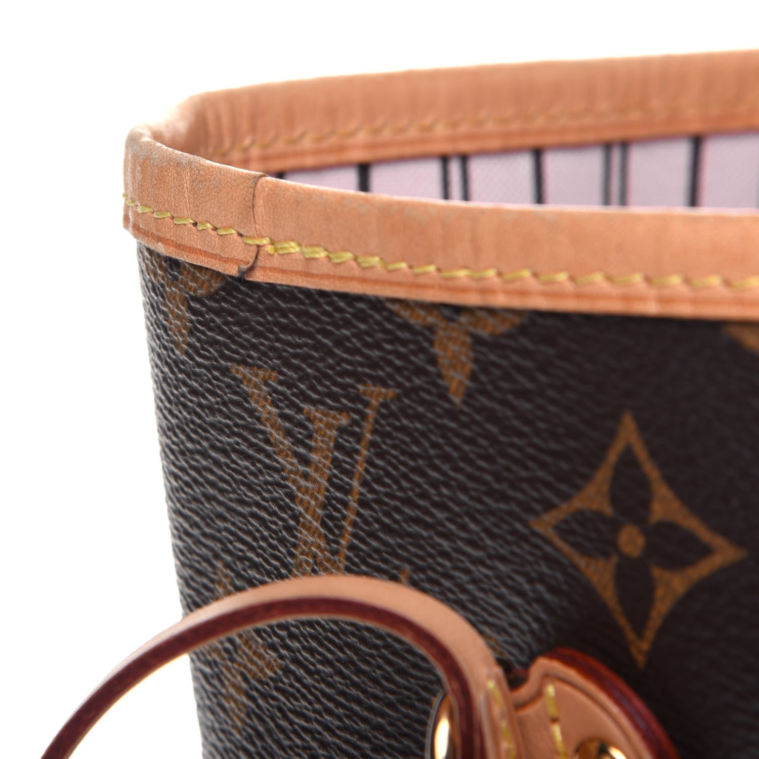 Louis Vuitton Monogram Neo Neverfull MM Rose Ballerine 15 of 25
