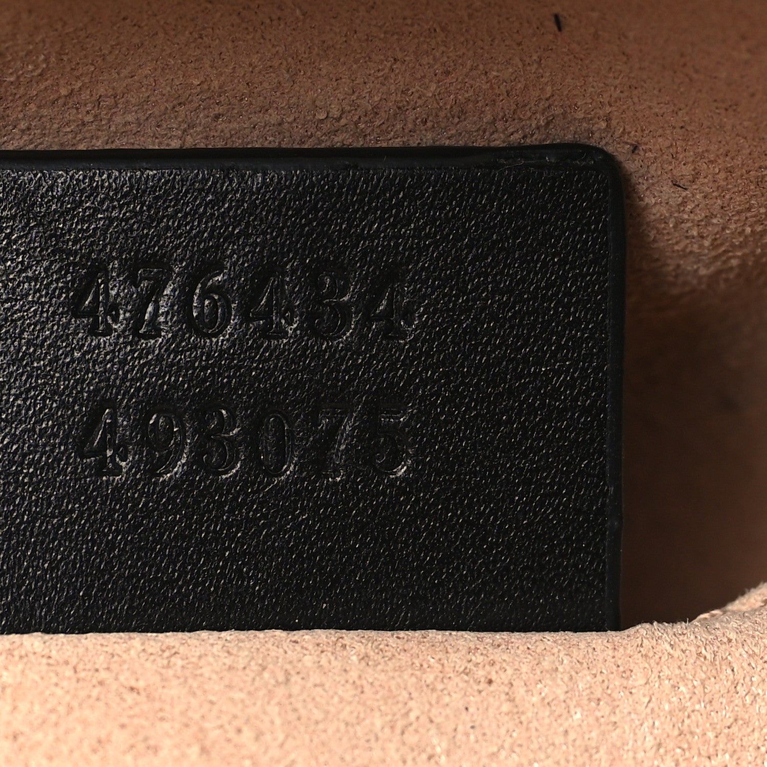 Gucci Calfskin Matelasse GG Marmont Belt Bag 85 34 Black 7 of 10