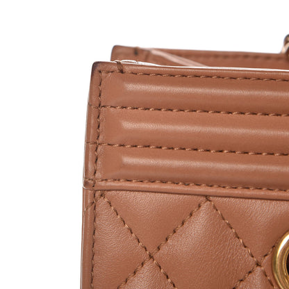 Chanel Calfskin Quilted Large Boy Tote Camel 10 of 14
