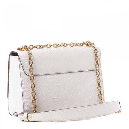 Louis Vuitton Epi Twist Shoulder Bag MM White 3 of 9
