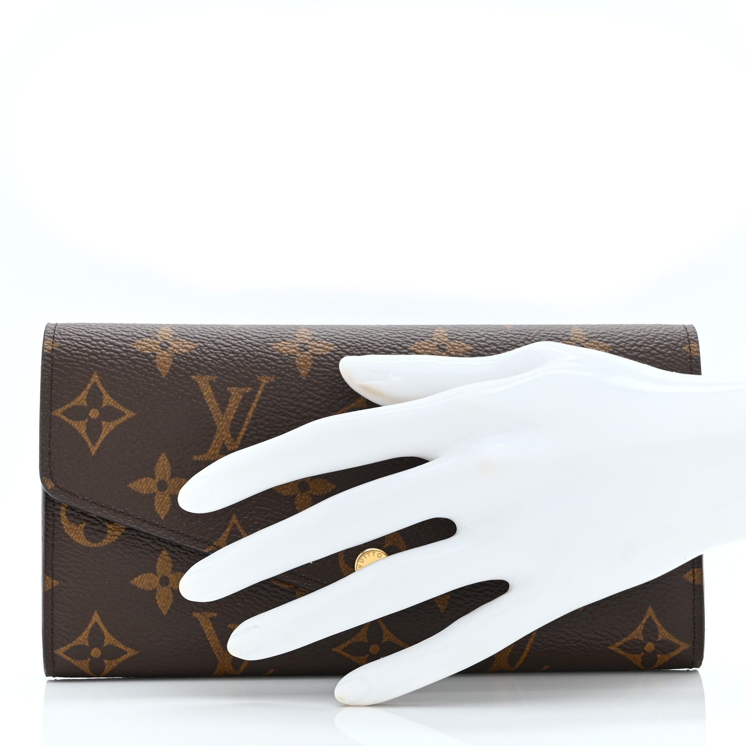 Louis Vuitton Monogram Sarah Wallet NM Fuchsia 2 of 8