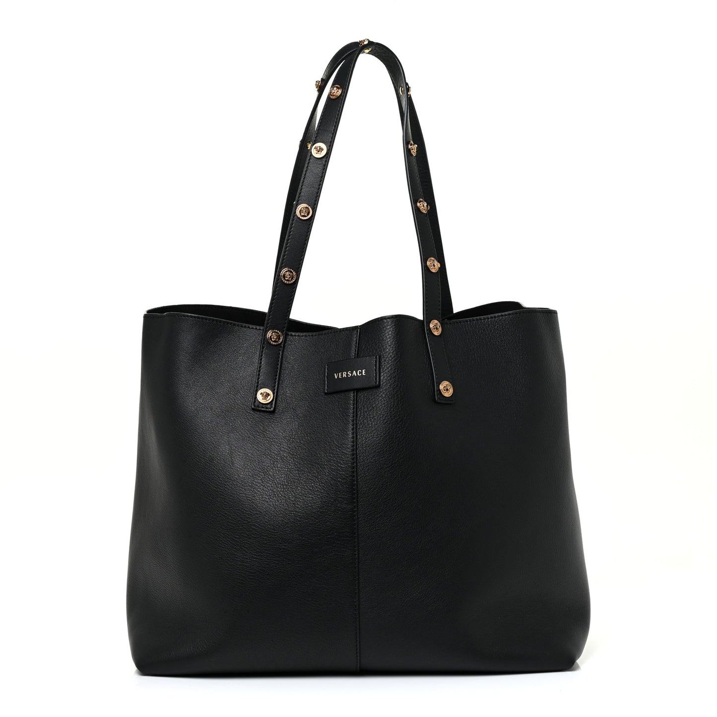 Calfskin Palazzo Tote Black