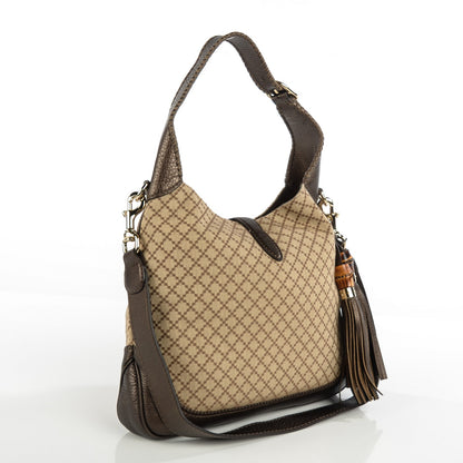 Gucci Diamante Medium New Jackie Shoulder Bag Brown 3 of 7
