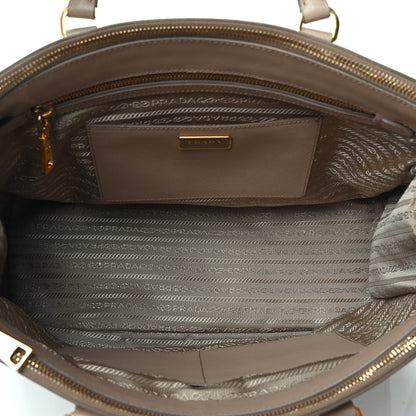 Prada Saffiano Medium Galleria Double Zip Tote Sabbia 4 of 4