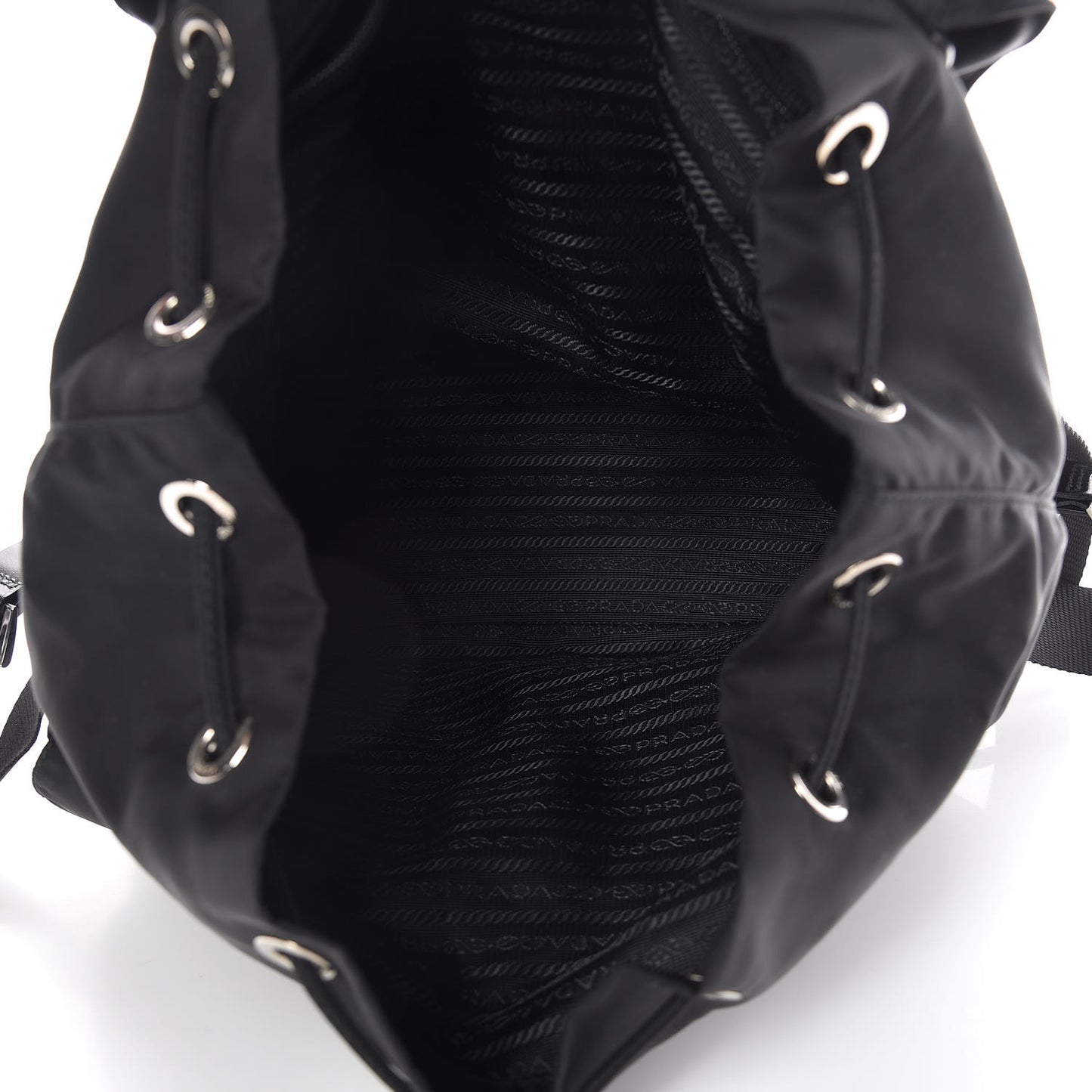 Nylon Vela Medium Backpack Black