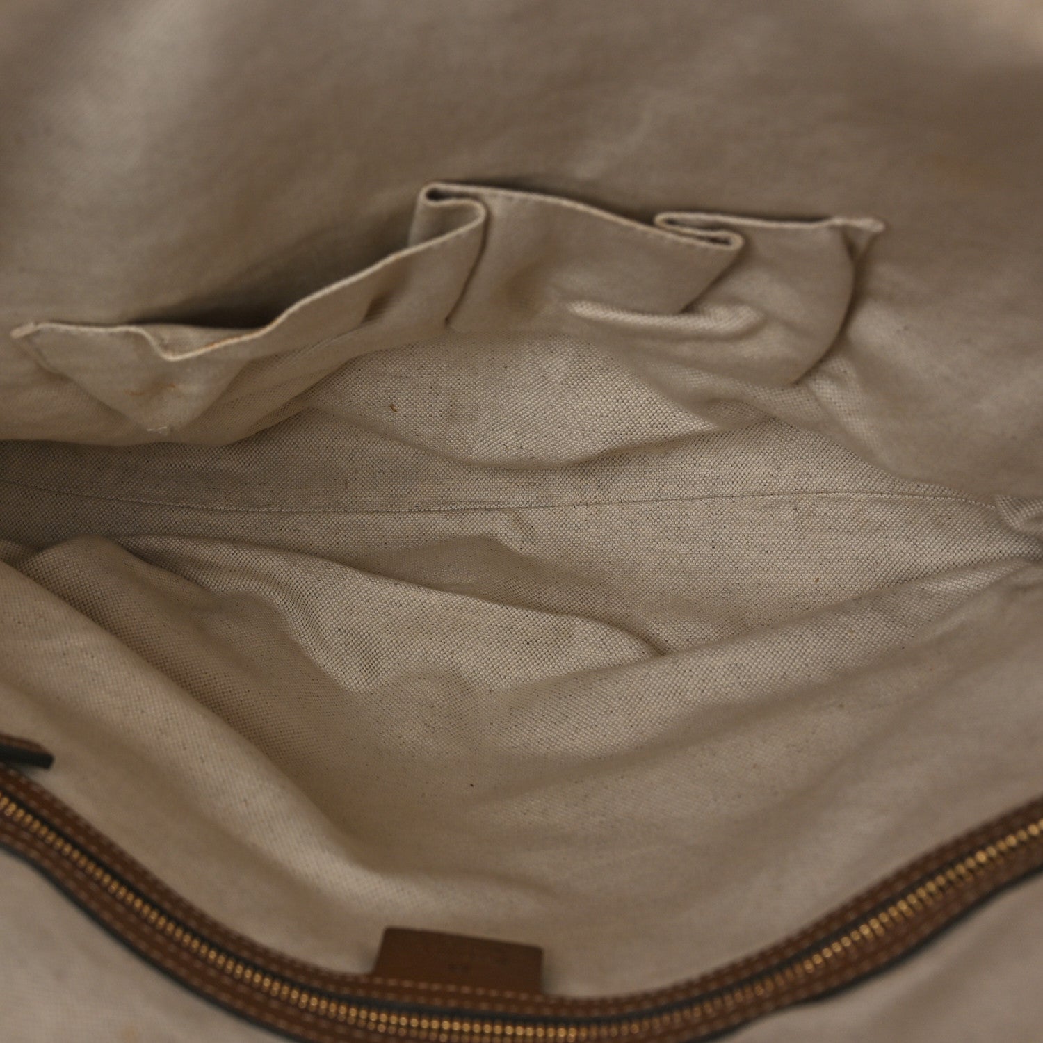 Gucci Monogram Medium Bree Shoulder Bag Beige Tabacco 5 of 9