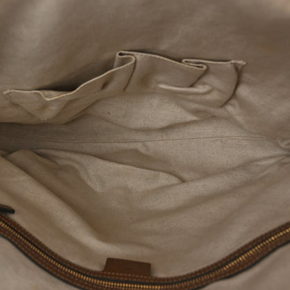 Gucci Monogram Medium Bree Shoulder Bag Beige Tabacco 5 of 9