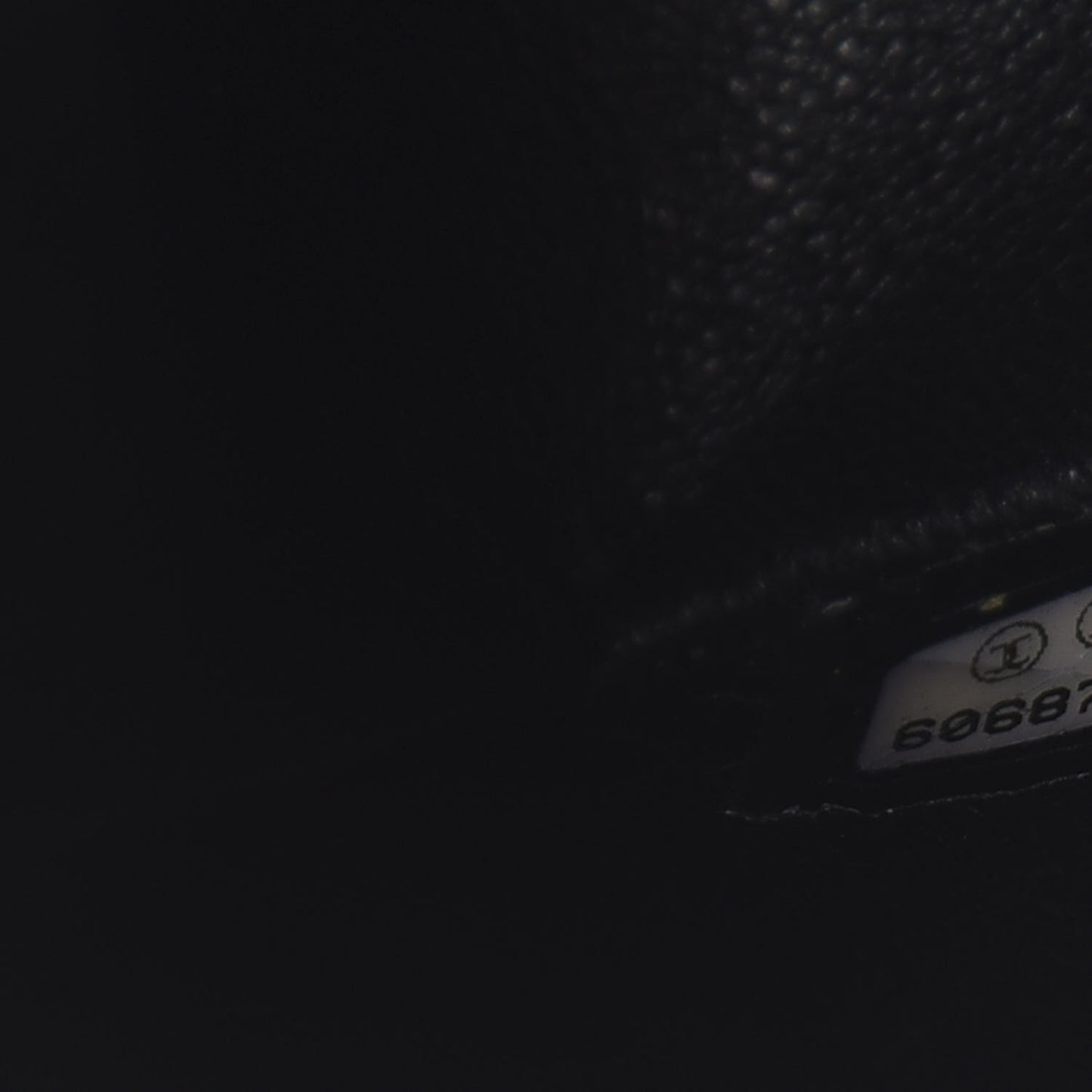 Caviar Quilted Small Double Flap Black