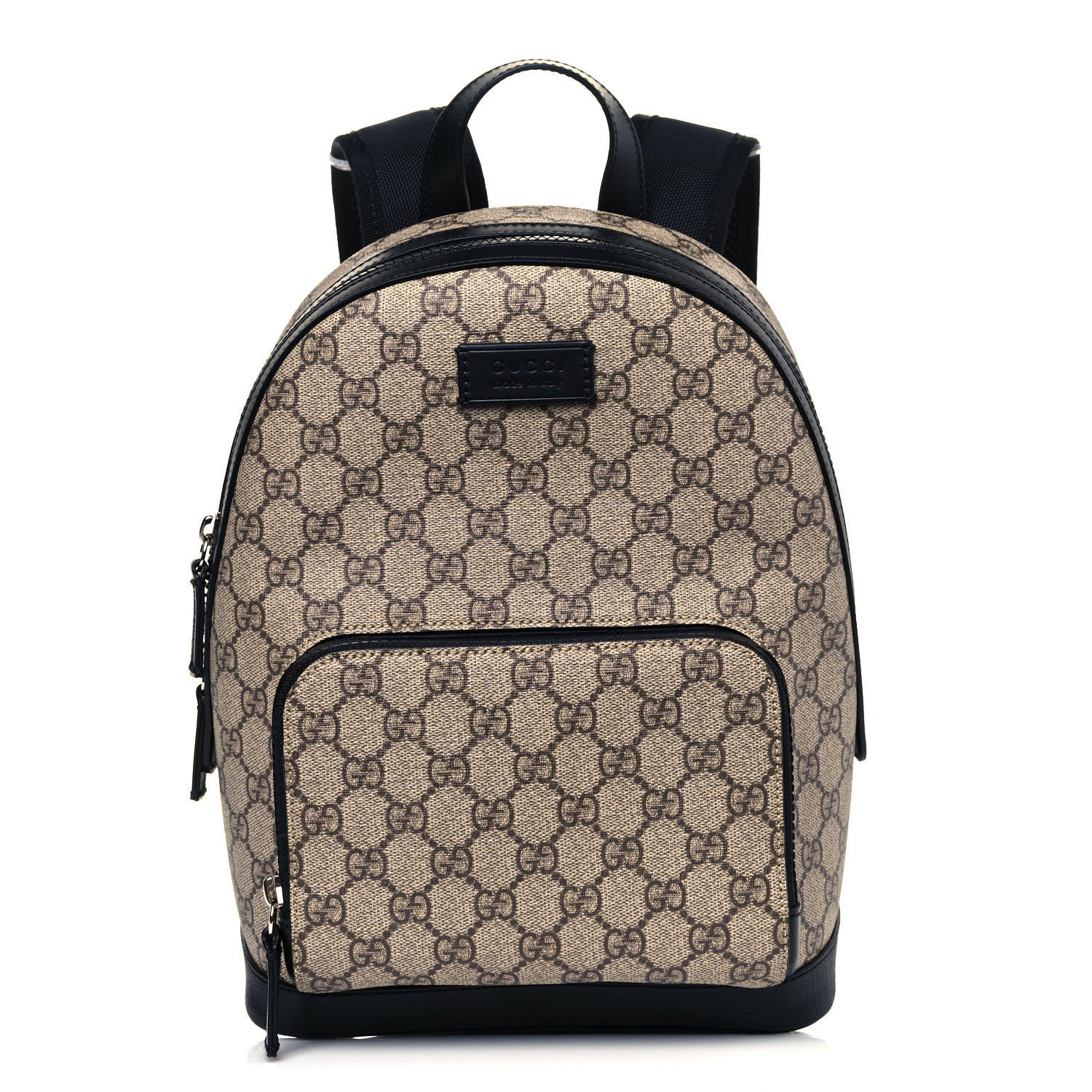 Gucci GG Supreme Monogram Small Eden Day Backpack Black 1 of 12