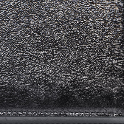 Saint Laurent Metallic Calfskin Monogram Large Belle De Jour Clutch Dark Silver 20 of 22