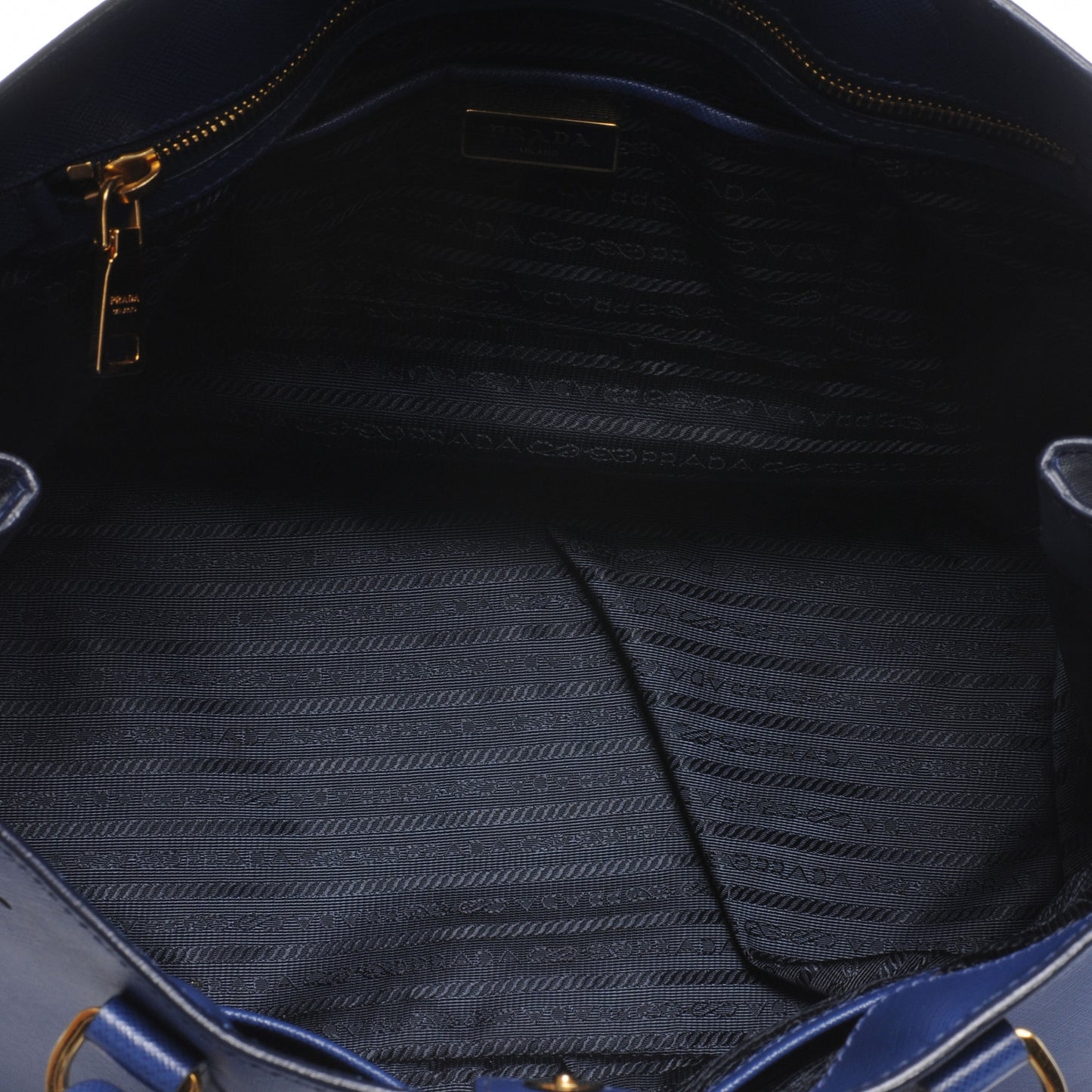 Saffiano Lux Tote Bluette