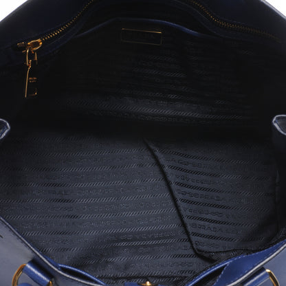 Prada Saffiano Lux Tote Bluette 6 of 9