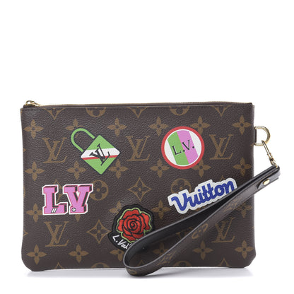 Louis Vuitton Monogram Travel Stickers City Pouch 1 of 8