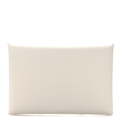Hermes Evercolor Calvi Card Case Nata 1 of 7