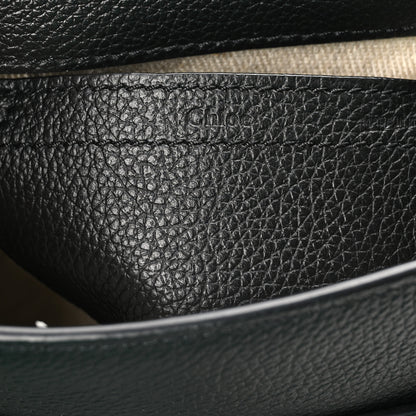 Chloe Grained Calfskin Small Marcie Saddle Bag Black 6 of 9
