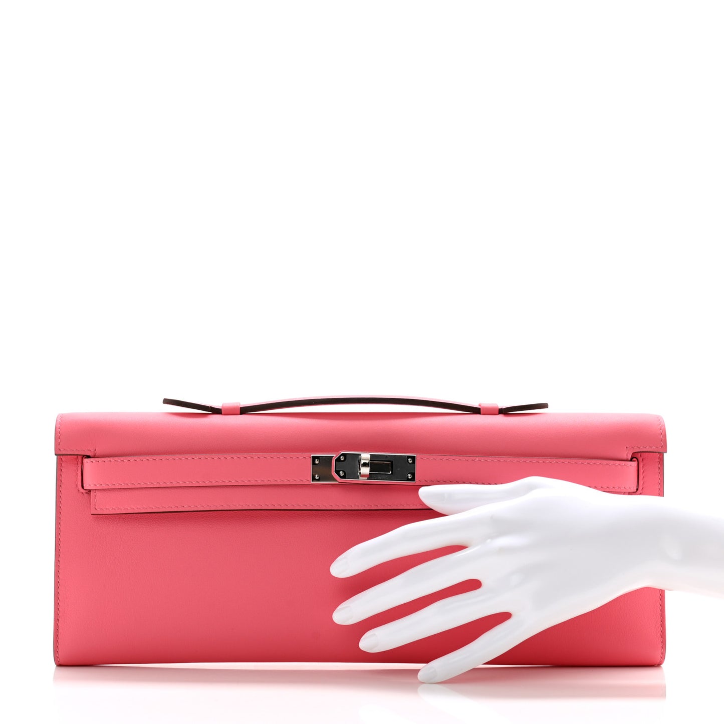 Swift Kelly Cut Clutch Pochette Rose Azalee