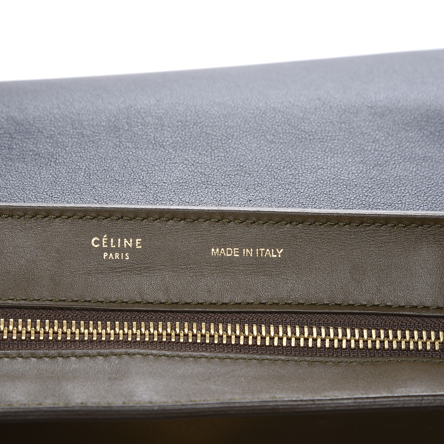 Celine Velluto Calfskin Suede Medium Tri-Color Trapeze 5 of 10