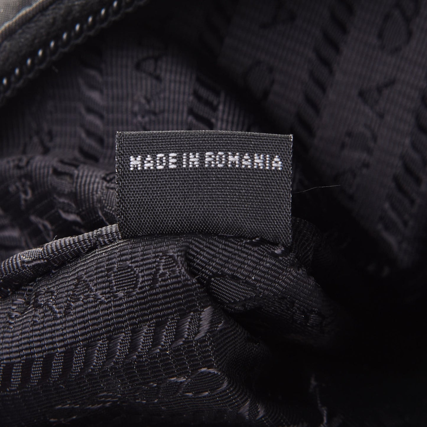 Tessuto Nylon Mini Re-Edition 2000 Bag Black