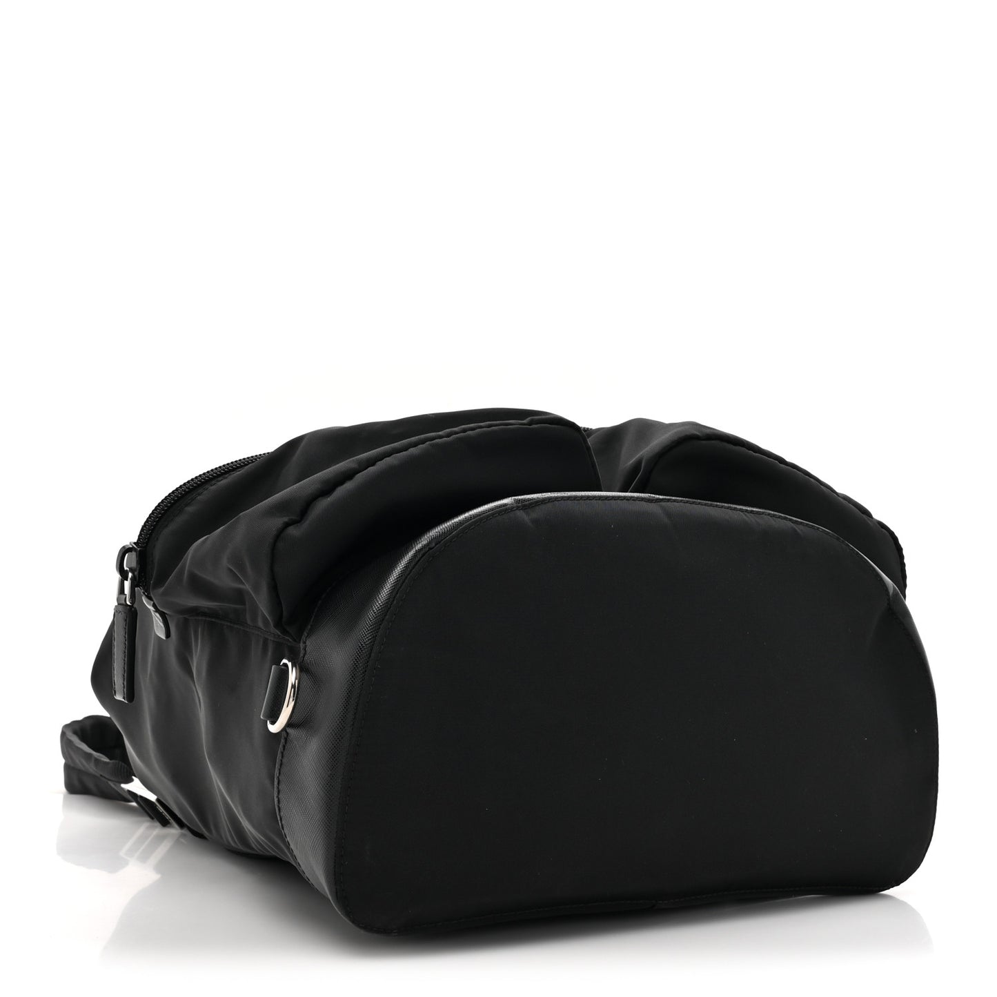 Tessuto Nylon Saffiano Vela Backpack Black