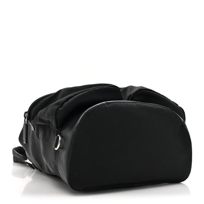 Prada Tessuto Nylon Saffiano Vela Backpack Black 4 of 12