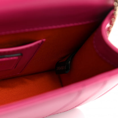 Bulgari Calfskin Small Serpenti Forever Snake Strap Crossbody Bag Pink 7 of 10