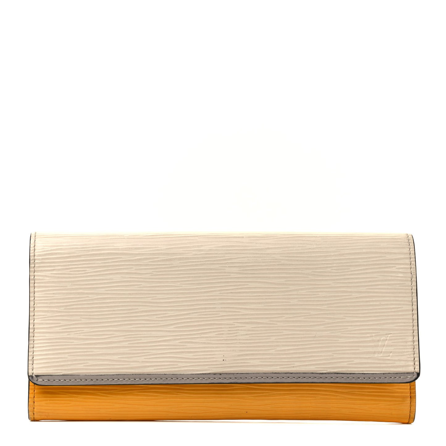 Electric Epi Flore Wallet Tri-Color Citron
