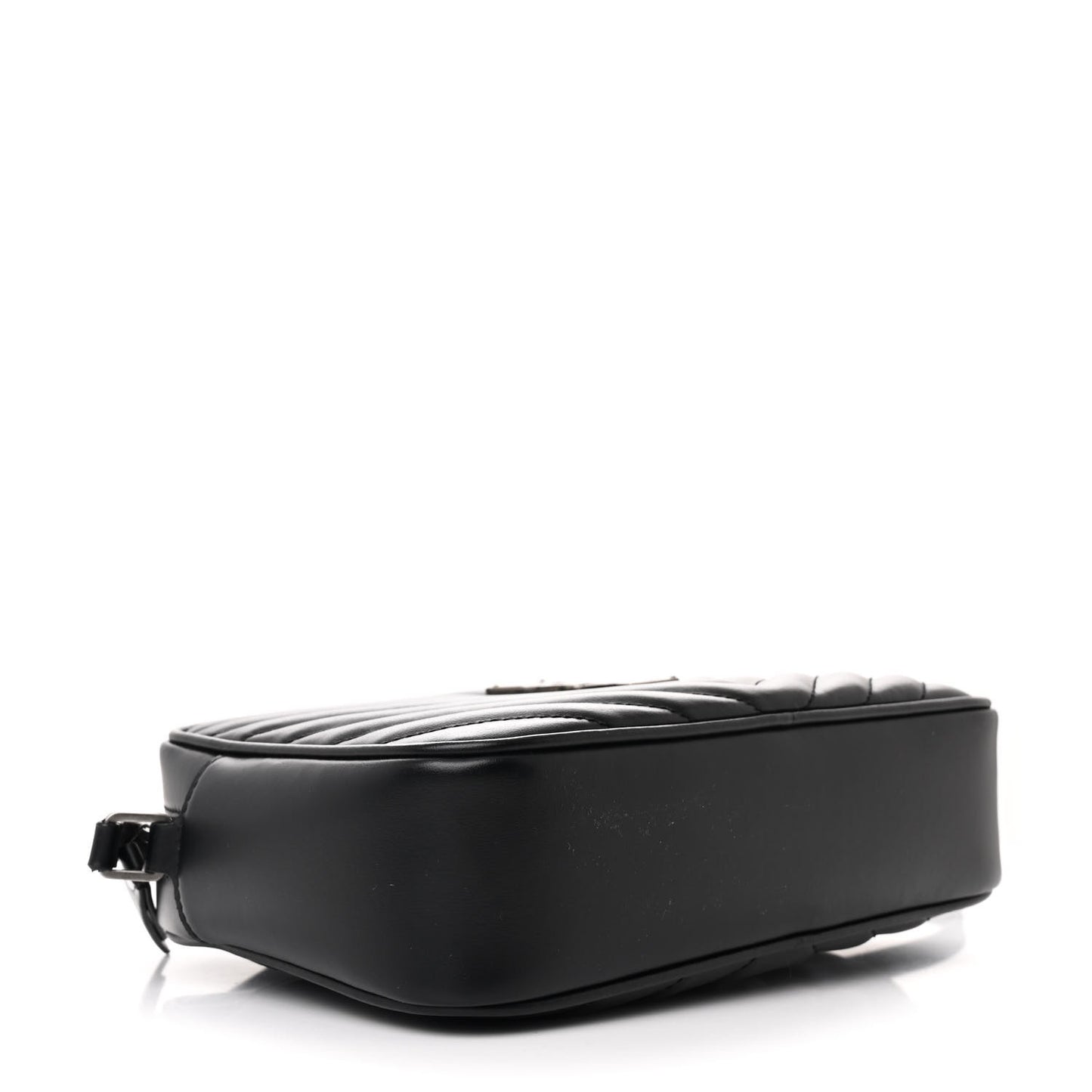 Calfskin Matelasse Monogram Lou Camera Bag Black