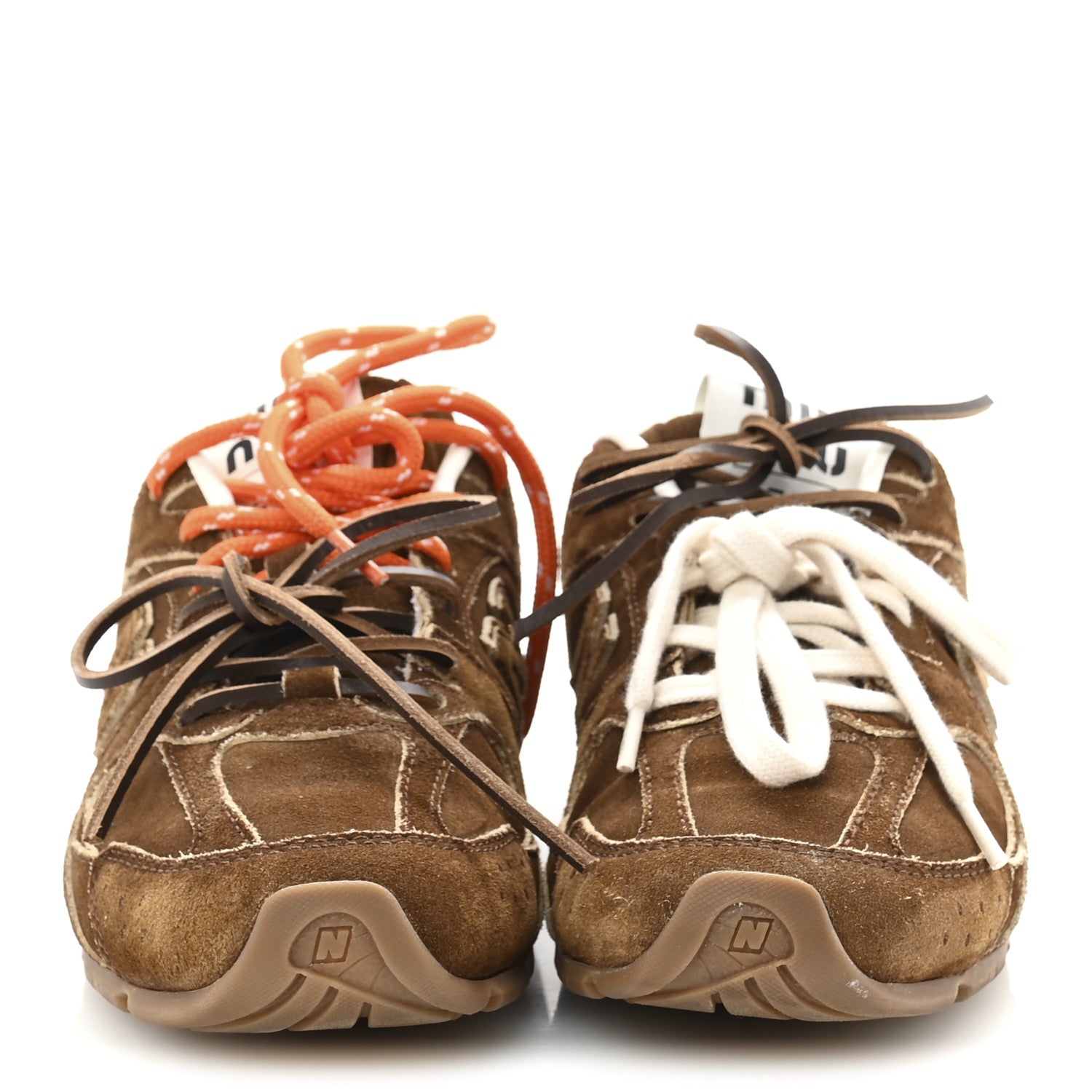 Miu Miu X NEW BALANCE Suede 530 SL Sneakers 37 Cinnamon 3 of 9