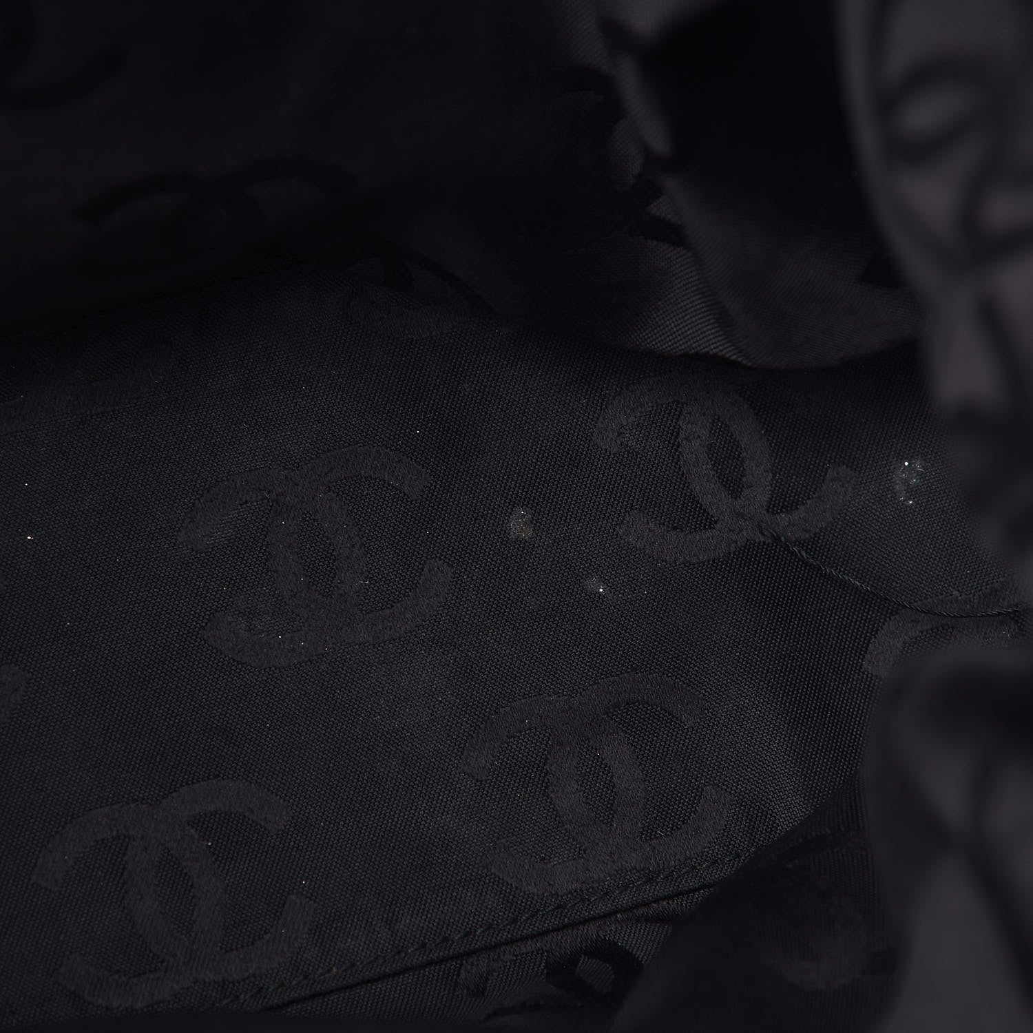 Chanel Calfskin Contrast Stitch Surpique Tote Black 12 of 14
