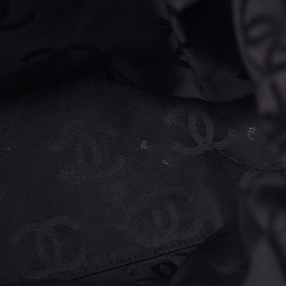 Chanel Calfskin Contrast Stitch Surpique Tote Black 12 of 14