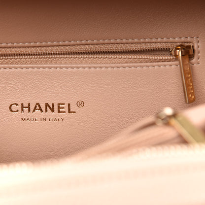 Chanel Caviar Quilted Medium CC Filigree Vanity Case Beige 6 of 10
