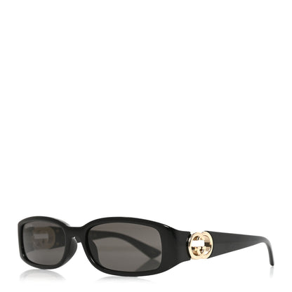 Gucci Acetate Rectangular Frame Sunglasses GG1661S Black 1 of 6