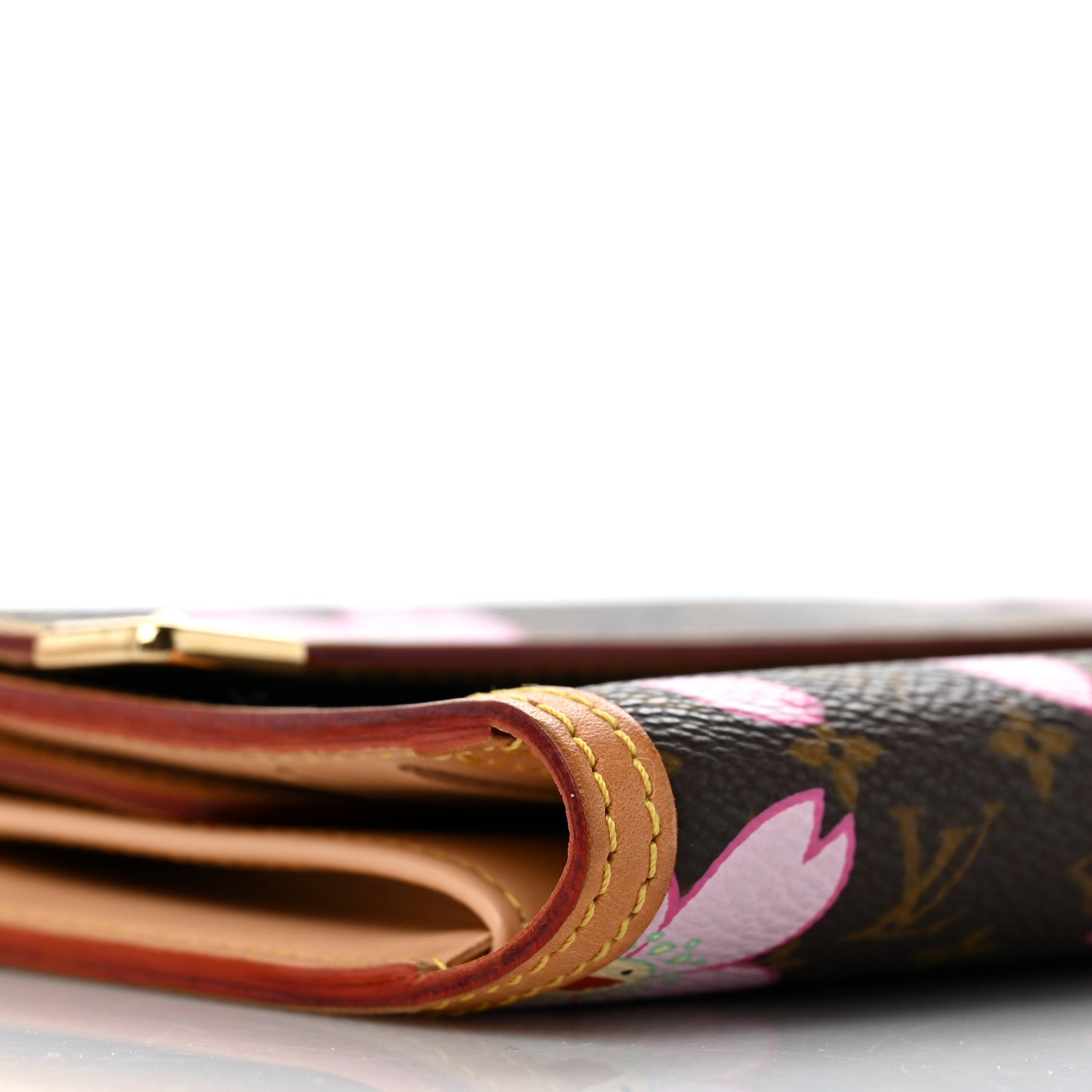 Monogram Cherry Blossom Porte Tresor International Wallet Brown