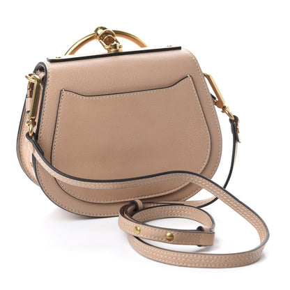 Chloe Calfskin Suede Small Nile Bracelet Bag Biscotti Beige 3 of 9
