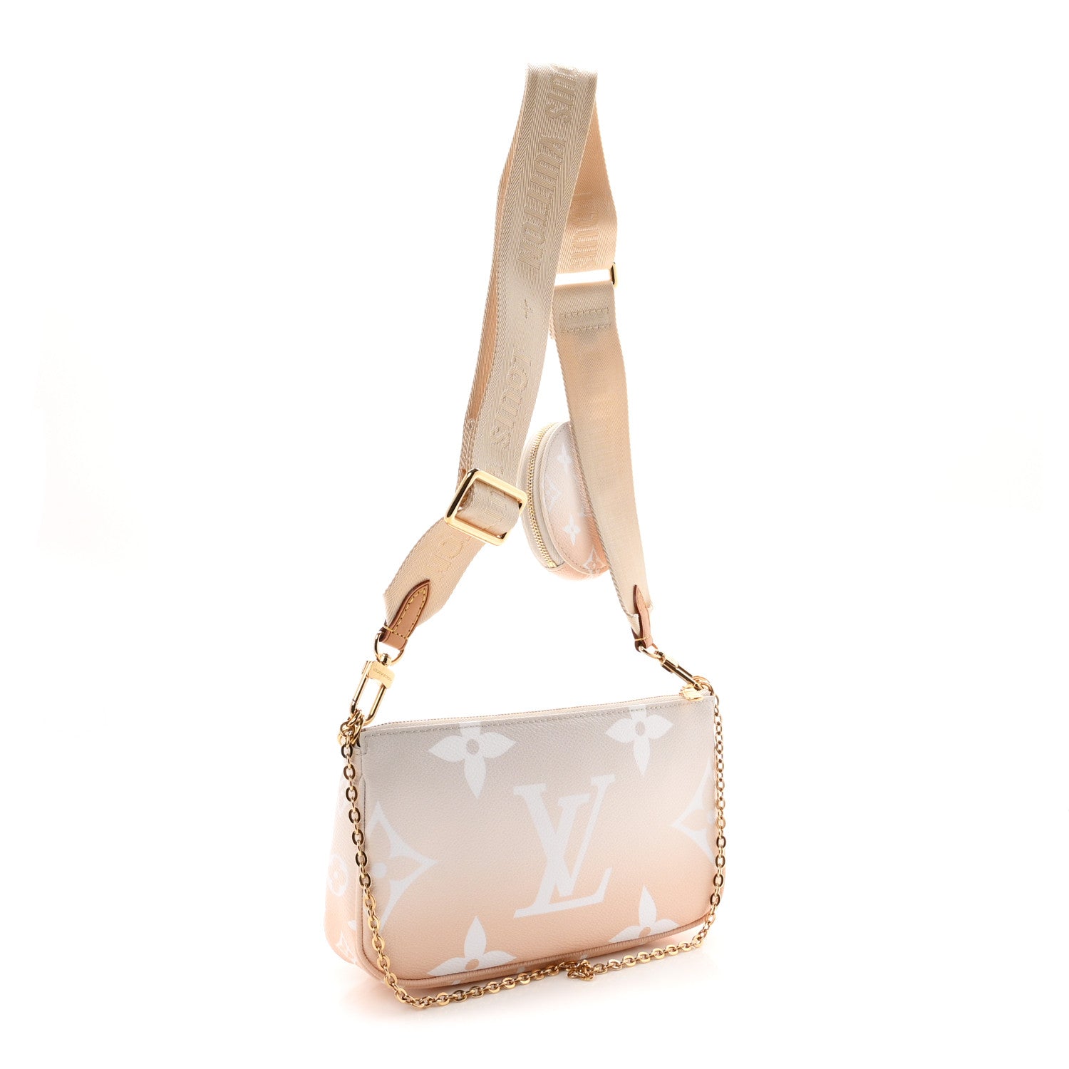Louis Vuitton Monogram Giant By The Pool Multi Pochette Accessories Brume 3 of 9
