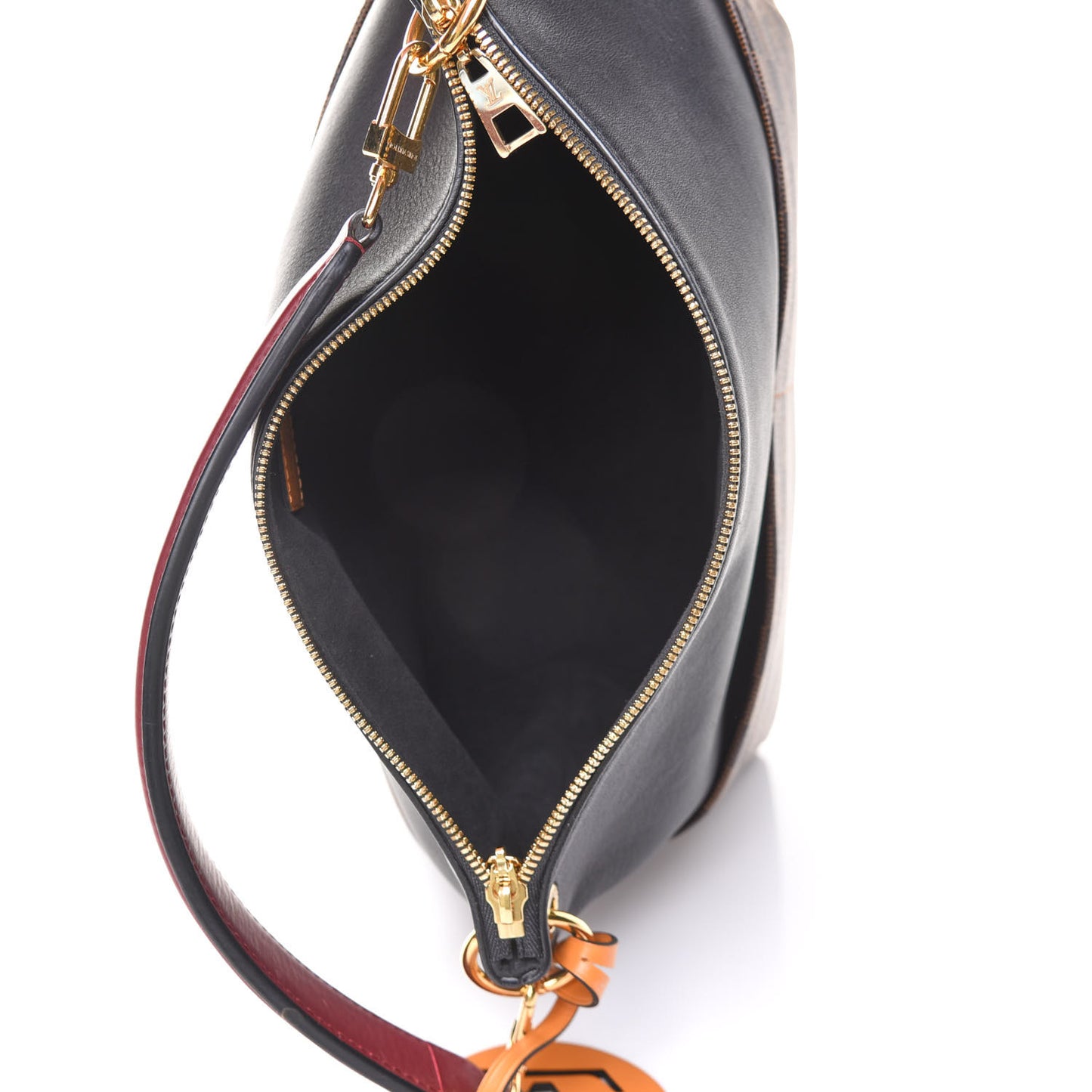 Damier Ebene Calfskin Maida Black